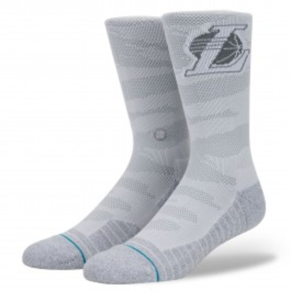 STANCE MEN'S LAKERS SNOW SOCKS - Picture 1 of 1